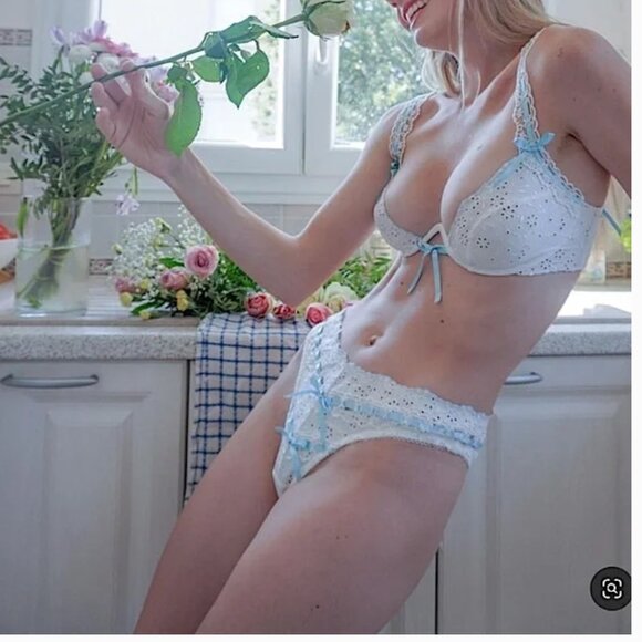For Love And Lemons Other - NWOT FOR LOVE & LEMONS Swirl Eyelet Bra